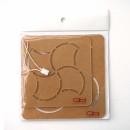 Sashiko Stencil Col. 101 - 2 pc Set - 12cmx12cm & 10cmx10cm - Due June/Jul